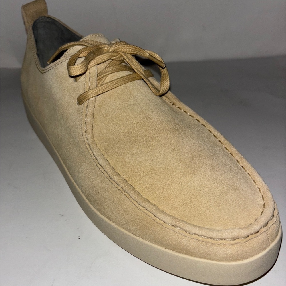 Everlane The Desert Pebble Suede Leather Neutral Tan Lace Up‎ Shoe Men 12.5 NEW